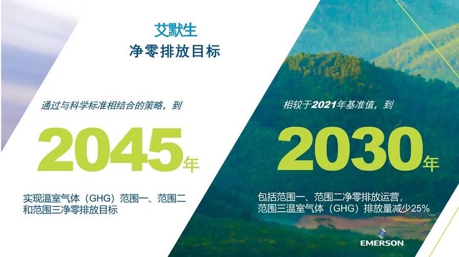 艾默生宣布净零排放目标 并发布 21年环境 社会和公司治理 Esg 报告 V客暖通网