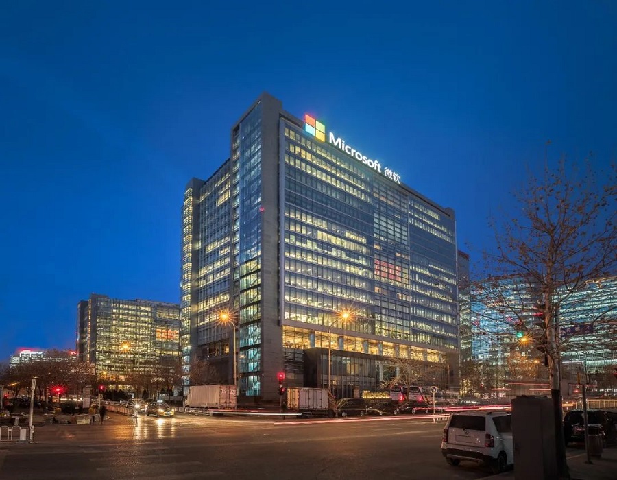 微软北京园区是微软中国和微软亚太研发中心的总部